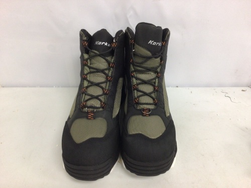 Korkers GreenBack Boots, Size 12, E-Commerce Return - Lot 489