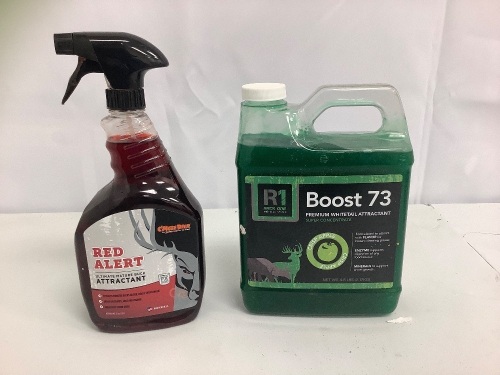 Lot of (2) Attractant, Red Alert, Boost 73 - Lot 659