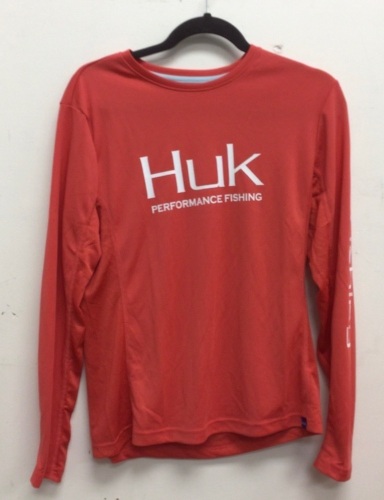 Huk Icon Long Sleeve Ladies Shirt, L, Appears new - Lot 567