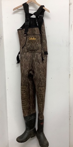 SuperMag Chest Waders for Men, 9Reg, E-Commerce Return, Sold as is - Lot 584