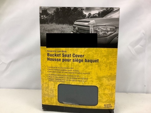 Neoprene Bucket Seat Cover, E-Commerce Return, Sold as is - Lot 483