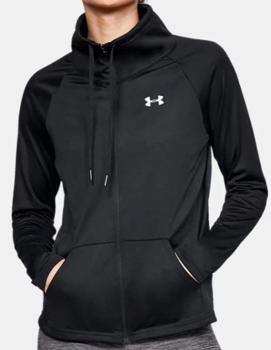 Under Armour Women's UA Tech Full Zip, Black XL, New with Broken Zipper, Sold as is - Lot 486