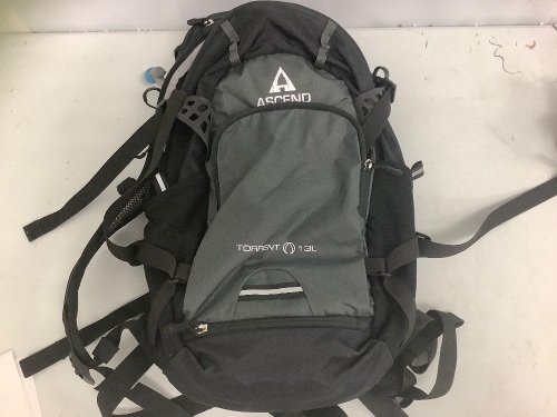 Ascend Torrent 13L Hydration Pack, E-Commerce Return, Sold as is - Lot 523