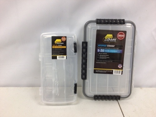 Lot of (2) Plano Stowaway Boxes, No Dividers in Larger One, E-Commerce Return, Sold as is - Lot 602