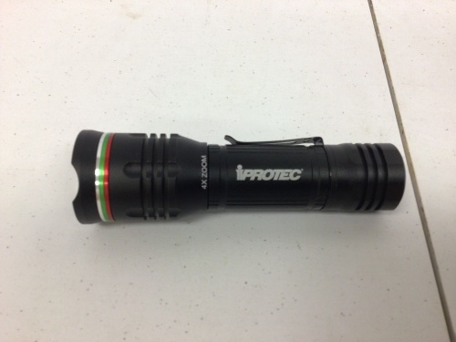 iProtec Chameleon II Flashlight, Appears New, Works, Sold as is - Lot 639