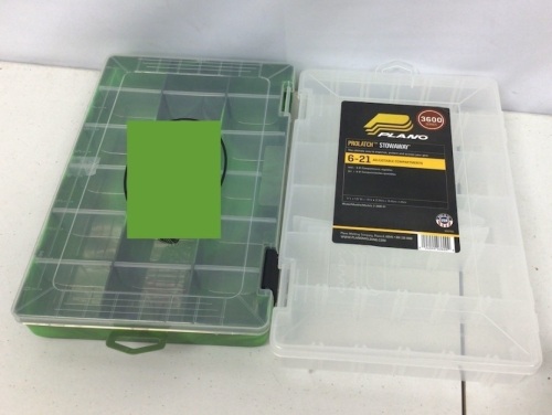 Lot of (2) Utility Tackle Boxes, E-Commerce Return, Sold as is - Lot 762
