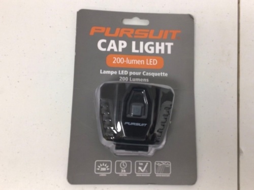 Pursuit Cap Light, Untested, E-Commerce Return, Sold as is - Lot 774