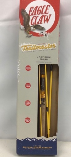 Eagle Claw Trailmaster Series Pack Rod, Appears New, Sold as is - Lot 809