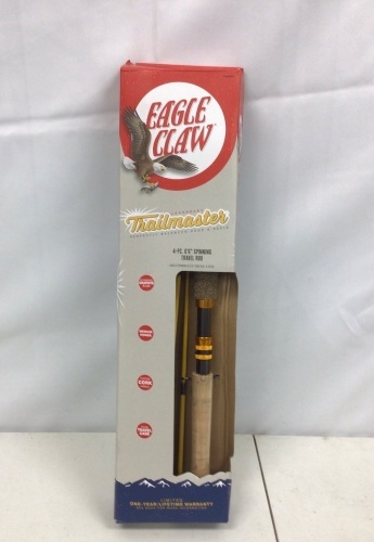 Eagle Claw Trailmaster Series Pack Rod, Appears New, Sold as is - Lot 821