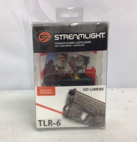 Streamlight Trigger Guard Light/Laser, Works, Missing Parts, Sold as is - Lot 44