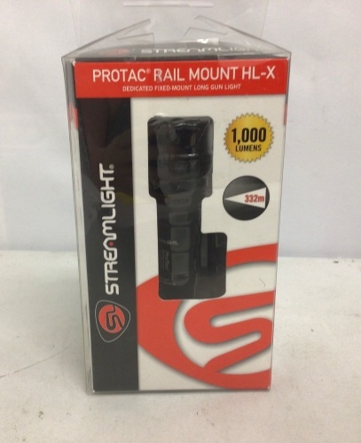 Streamlight Protac Rail Mount HL-X, E-Commerce Return, Missing Parts, Sold as is - Lot 45