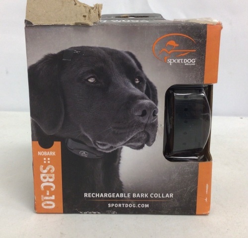 Sport Dog SBC-10 Bark Collar, E-Commerce Return, Untested, Sold as is - Lot 69