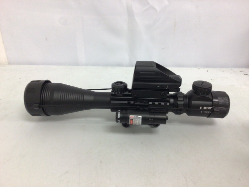 UUQ Riflescope 4-12x50 EG, E-Commerce Return, Untested, Sold as is - Lot 90