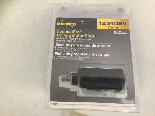 Marinco ConnectPro Trolling Motor Plug, E-Commerce Return - Lot 419