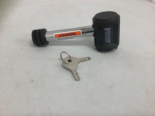 REESE Towpower Easy Access II Receiver Lock, E-Commerce Return, Untested, Sold as is - Lot 656