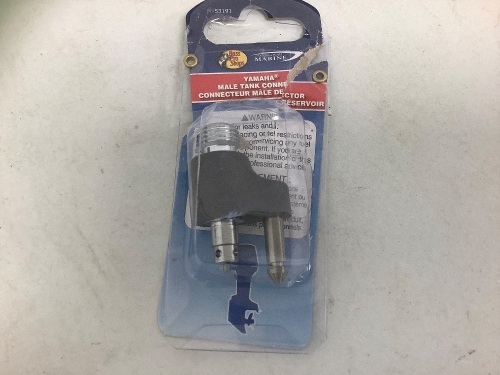Marine Horizontal Fuel Line and Tank Connector for Yamaha, E-Commerce Return, Sold as is - Lot 687