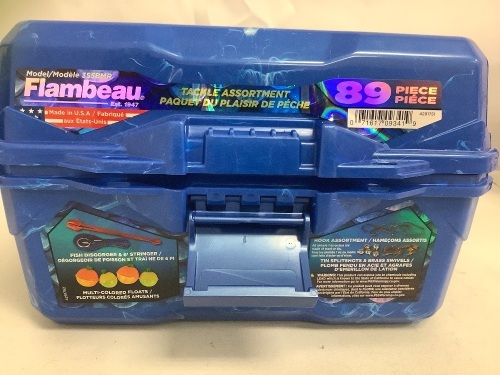 Flambeau Big Mouth Tackle Box Kit, Missing Handle, E-Commerce Return, Sold as is - Lot 783