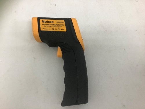 Nubee Infrared Thermometer, Untested, Appears New, Sold as is - Lot 66
