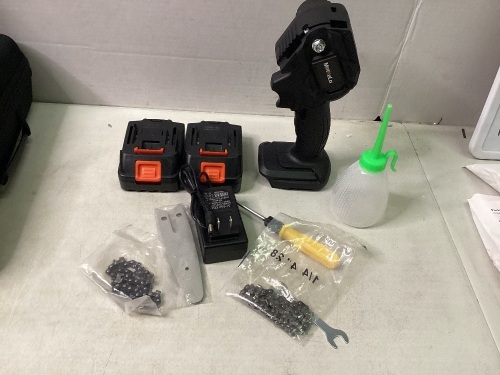 Meikela Cordless Chain Saw 26V - Lot 144
