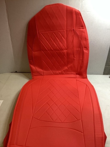 Full Set Car Seat Covers, Red - Lot 171