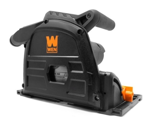 WEN CT1065 10-Amp 6.5-Inch Plunge Cut Sidewinder Circular Track Saw, Small Break In Hose Connection - Lot 200