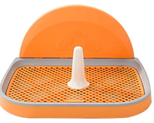 Clamshell Indoor Puppy Training Potty Tray - Lot 345