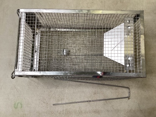 Small Live Animal Trap, Damaged/Bent - Lot 354