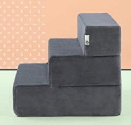 Zinus 3-Step Easy Pet Stair, Medium, Charcoal - Lot 272