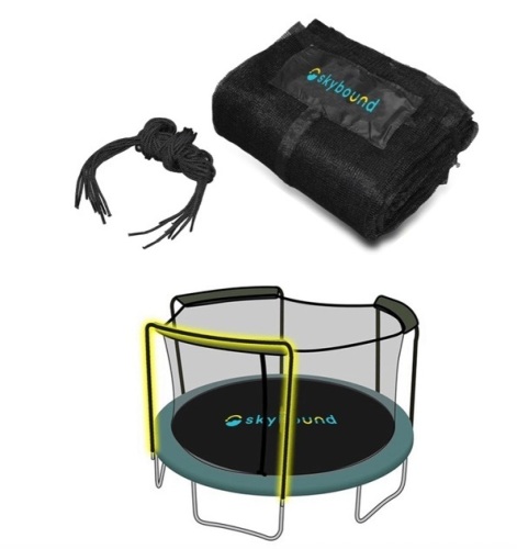 SkyBound 2 or 3 Arch Trampoline Net - Lot 531