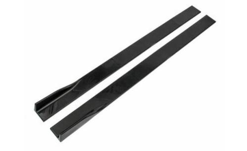 Gloss Black Card Side Skirt Lip Rocker Panel for Hyundai Elantra 2010-21 - Lot 540