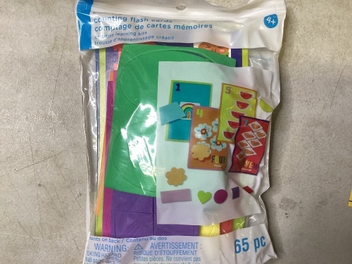 Lot of Creatology Counting Flash Card Kits - Lot 556