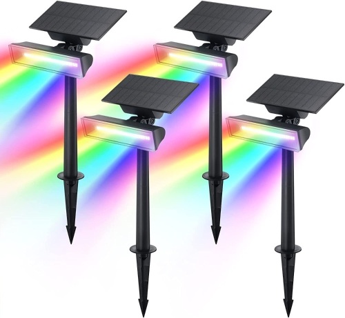 4 pk Linkind Solar Landscape Lights - Lot 126