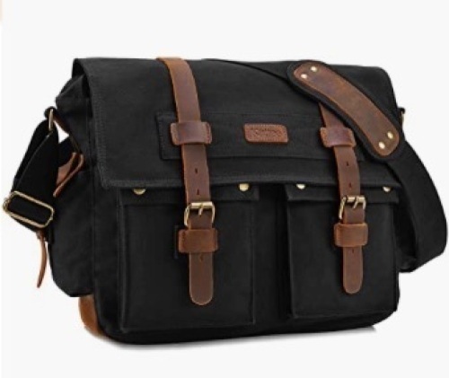 Kattee Canvas Messenger Bag - Lot 147