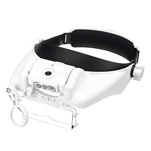 LED Lights Headband Magnifier - Lot 247