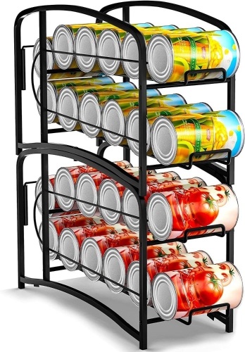 Stackable Beverage/ Food Can Dispenser Racks - Lot 258