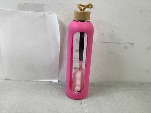 PROBTTL  Water Bottle, Hot Pink, w/ Bottle Brush, E-Commerce Return - Lot 275