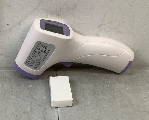 Update Infrared Thermometer, Batteries Included, Powers Up Not Further Tested, Appears New - Lot 280