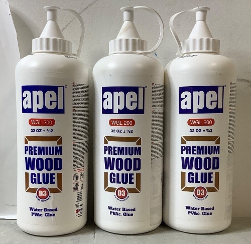 Lot of (3) Bottles of Wood Glue - Lot 304