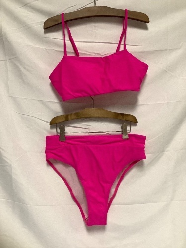 Women's Bikini, Hot Pink, Medium - Lot 358