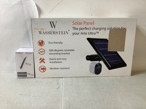 Solar Panel for Arlo & Gutter Mount  - Lot 382