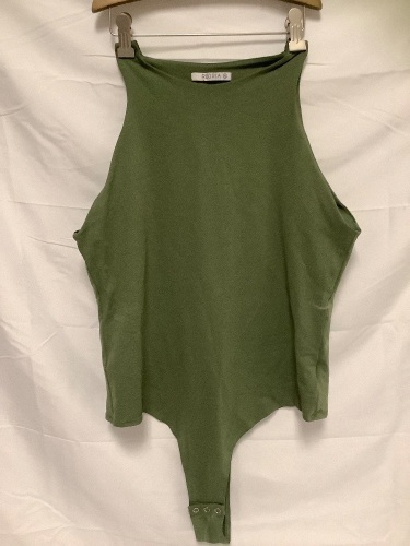 ReoRia, Women's X-Large Body Suit, Olive Green - Lot 400