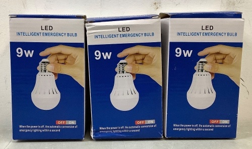 Lot of (3) Smart LED Lightbulbs - Lot 414