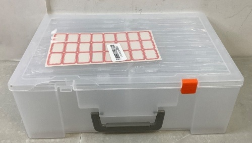 Storage Case w/ 18 Smaller Containers - Lot 418