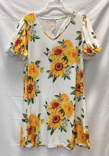 Womens Shirt Dress, 2XL - Lot 433