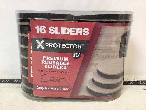 16pk Hard Floor Furniture Sliders - Lot 526