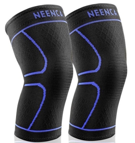 NEENCA Knee Brace Compression Sleeve 2 Pack, L - Lot 529
