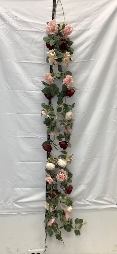 Lot of (2) Floral Swags - Lot 568