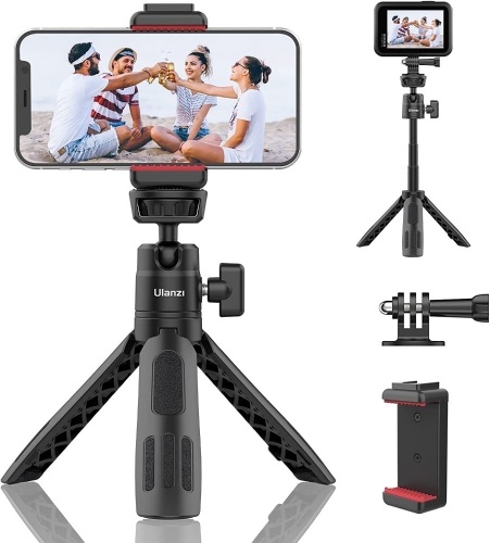 Tripod Stand with Phone Mount & Gopro Adapter - Lot 612