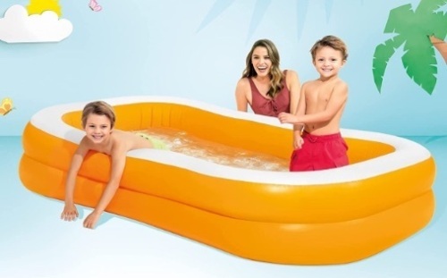 Intex Family Pool, 90" x 58" x 18" - Lot 625
