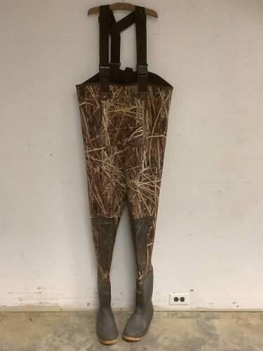 Waders, Camo, 11, Used - Lot 211